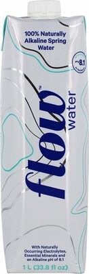 Water natural alkaline spring