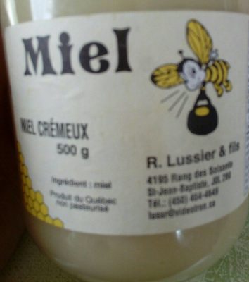 Miel cremeux