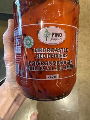 Fino fine foods fire roasted red peppers