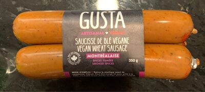 Smoked spices seitan sausage