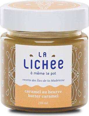 Caramel au beurre front packaging