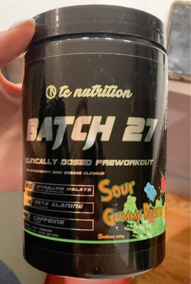 Batch 27 Sour Gummy Bears