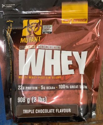 Triple Chocolate Whey Protein Mix front packaging
