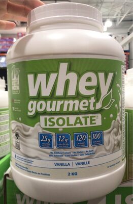 Whey Gourmet Isolate Protein Powder
