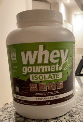 Whey Gourmet Isolate front packaging