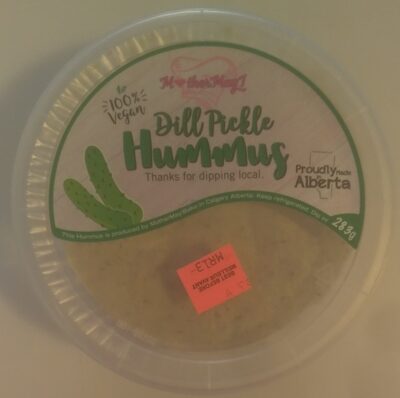 Dill Pickle Hummus front packaging