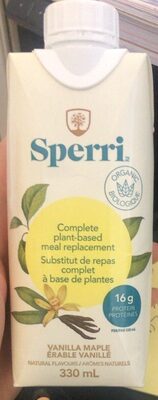Vanilla Maple Complete Plant-Based Meal Replacement Beverage