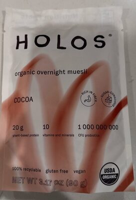 Organic Overnight Muesli - Mocha