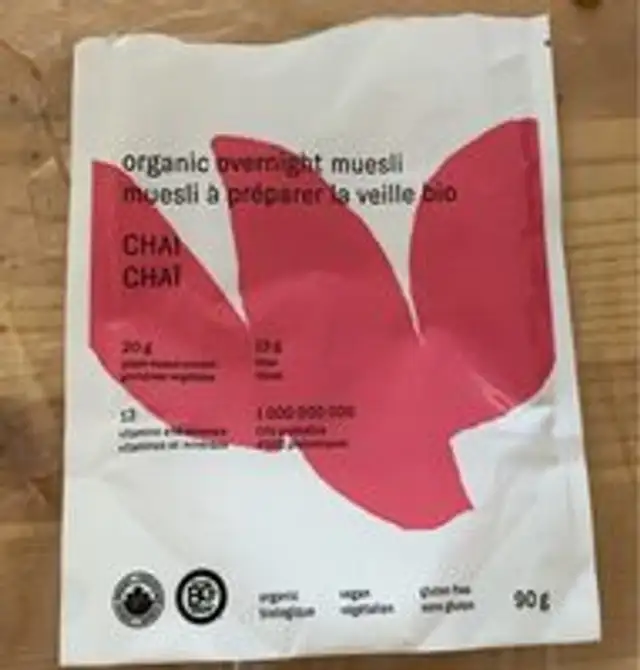 Organic Overnight Muesli Chai