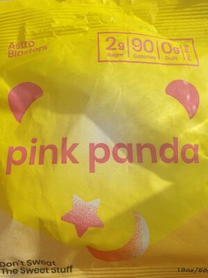 Pink panda front packaging