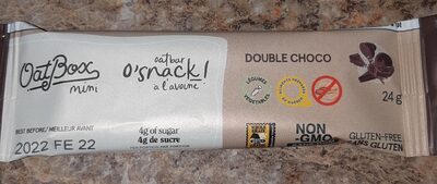 Barre d'avoine Double choco