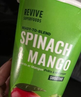 Spinach and mango