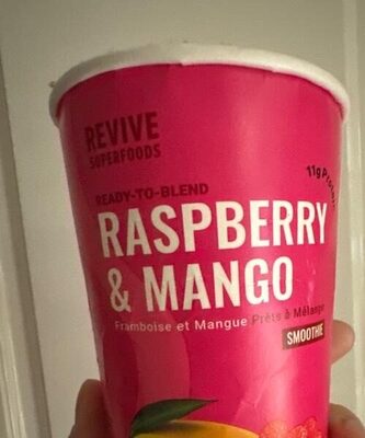 Raspberry & mango