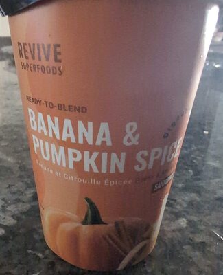 Banana And Pumpkin Spice Smoothie