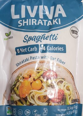 Spaghetti Shirataki Pasta With Oat Fiber