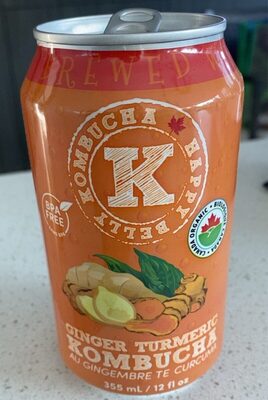 Ginger Turmeric Kombucha