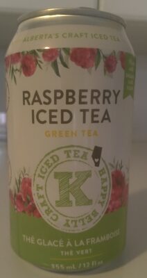 Raspberry Iced Green Tea