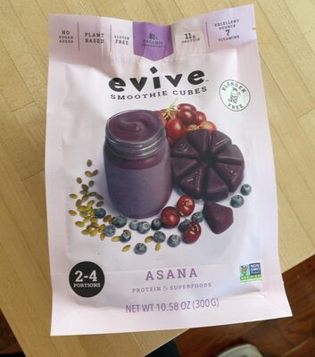 Asana Smoothie Cubes