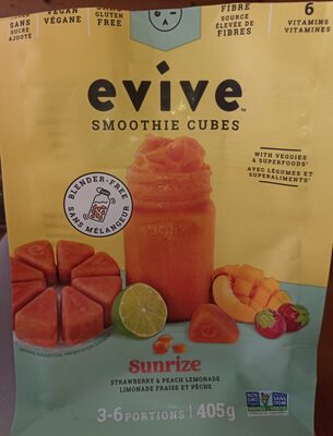 Smoothie cubes Sunrize