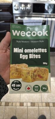 Mini omelettes Egg Bites front packaging