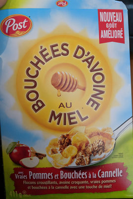 Bouchées d'avoine au miel