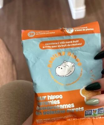 Sour Hippo Gummies