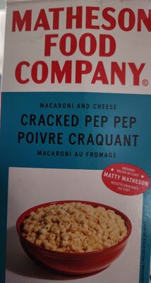 Cracked Pep Pep Mac and Cheese front packaging