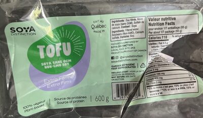 Tofu extra-ferme front packaging