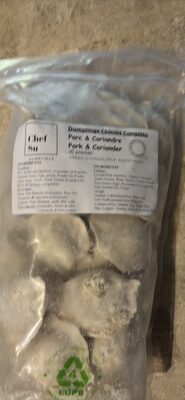 Dumplings Chinois Congelés Pork & Coriander