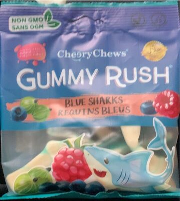 Gummy Rush requins bleus