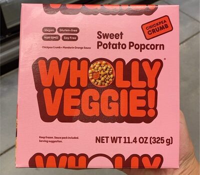 Sweet Potato Popcorn front packaging