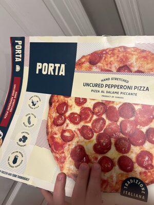 Porta Brick Oven Pizza front packaging