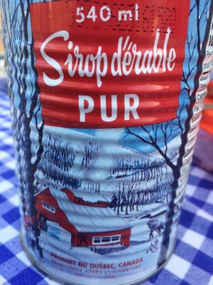 Sirop d'érable pur