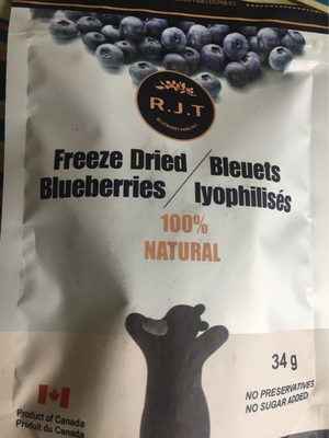 Dried blueberries