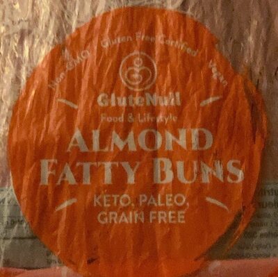 Almond Fatty Buns front packaging