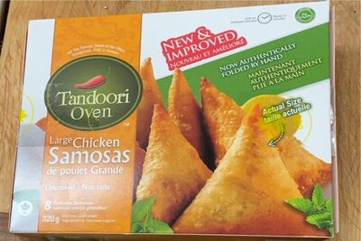 Chicken samosas
