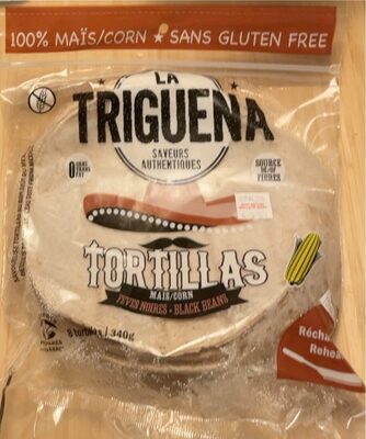 Corn - Black Beans Tortillas