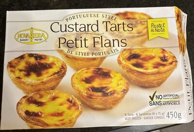 Portuguese Style Custard Tarts