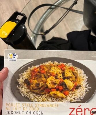 Poulet style stroganoff coco front packaging
