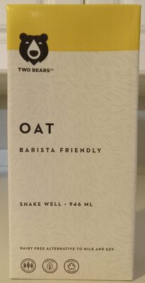 Oat Milk front packaging