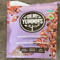 Organic Quinoa Clusters Double Chocolate