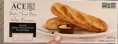 Bake Your Own White Demi Baguettes