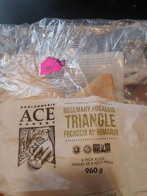 Rosemary Focaccia Triangle