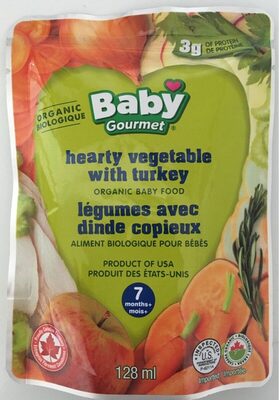 Légumes avec dinde copieux
