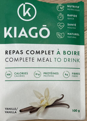 Repas complet à boire