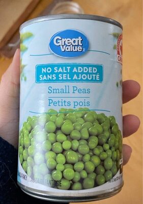 Petit pois front packaging