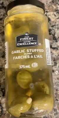 Garlic stuffed olives