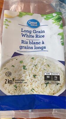 Long gain white rice