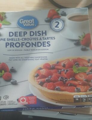 Croûte à tarte profonde