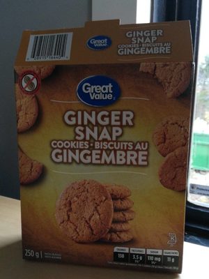 Biscuit au gingembre front packaging